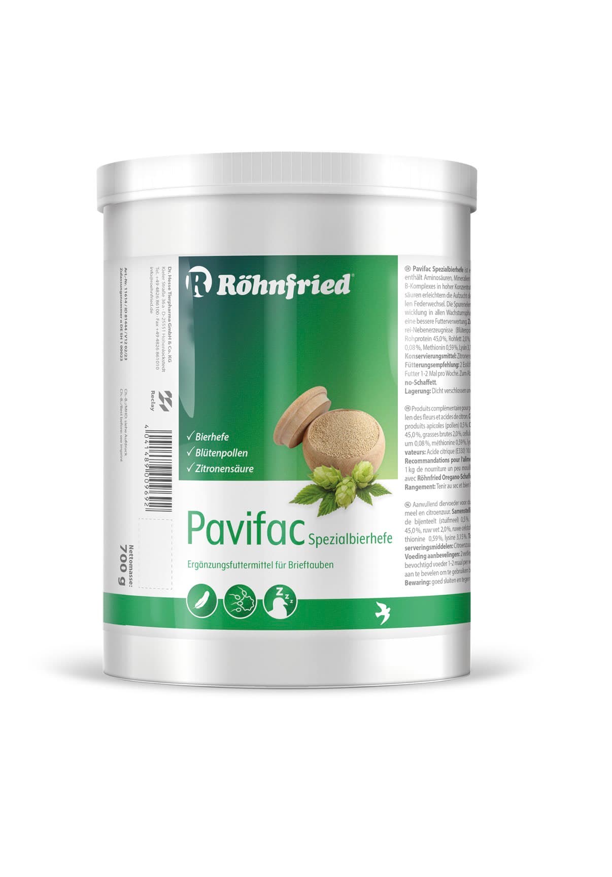 Pavifac 700gr  - Rohnfried