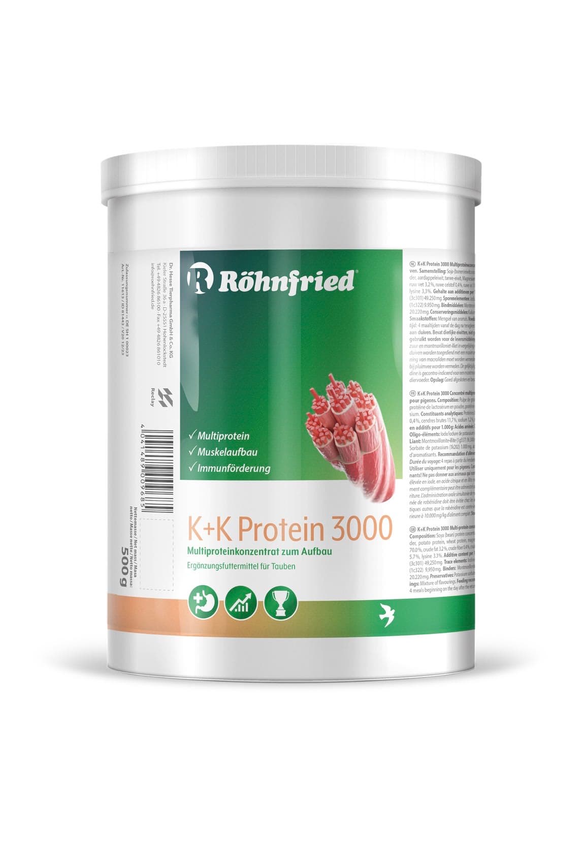 K + K Protein 3000  500gr - Röhnfried