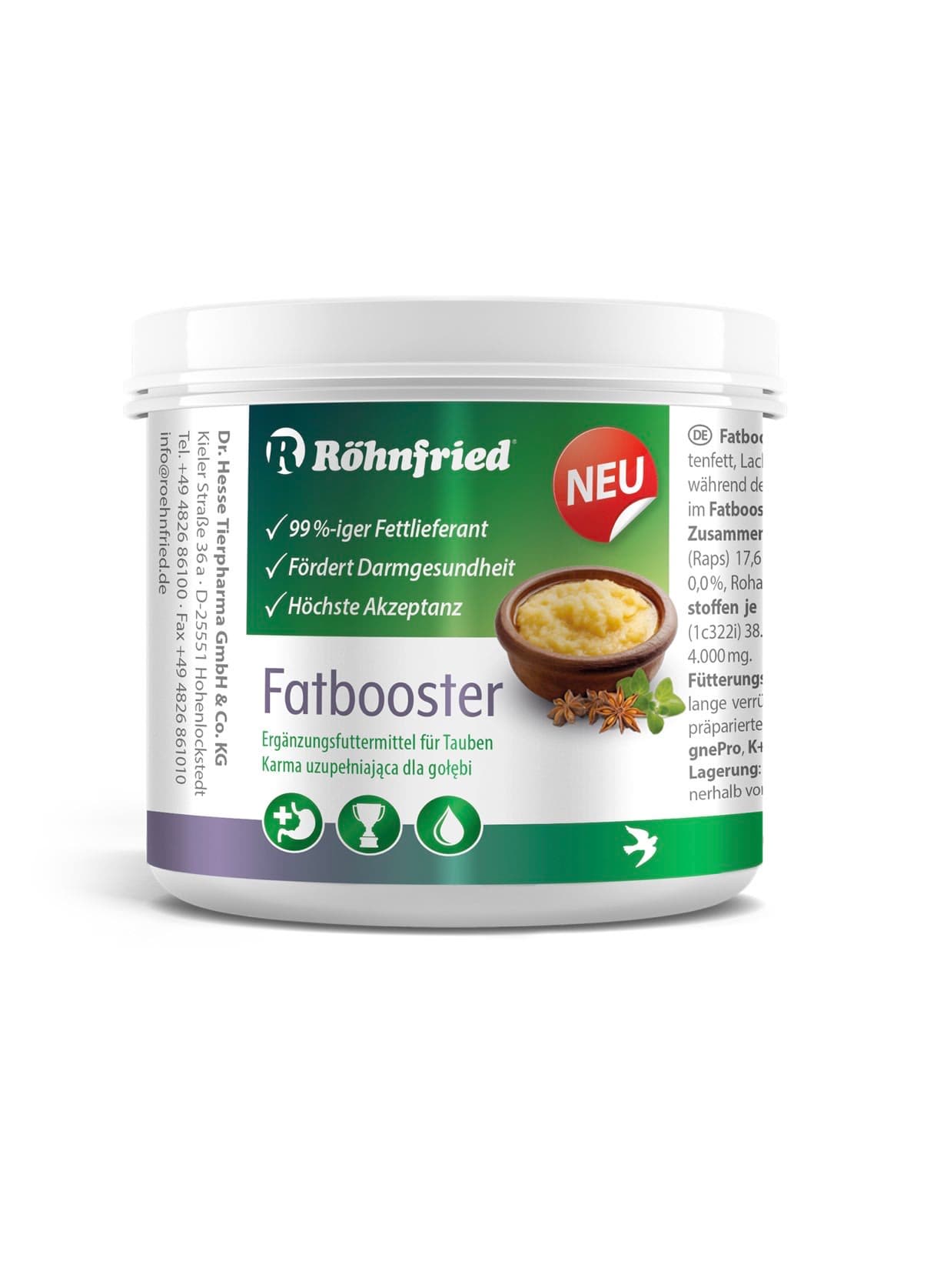 Röhnfried Fatbooster 465g
